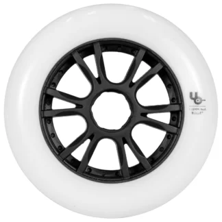 Undercover Team 110mm/88A White Inline Skate Wheels – Set of 6