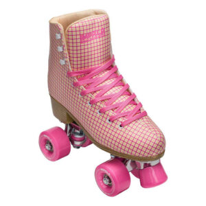IMPALA ROLLER SKATES – PINK TARTAN