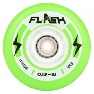 Micro Flash Wheels 76MM -Green