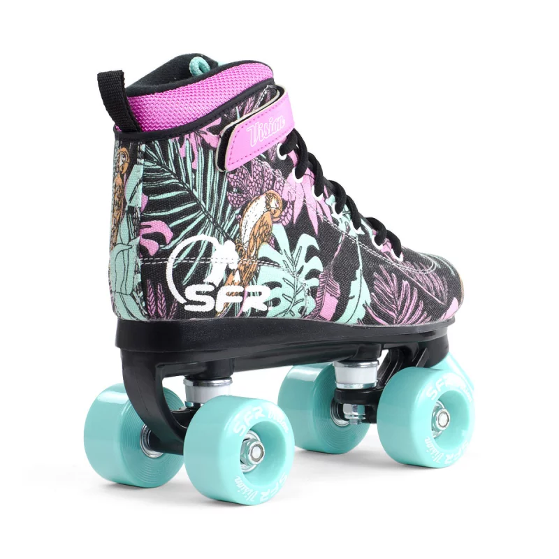 SFR Vision Canvas Floral Quad Skates SFR Vision Canvas Floral Quad Skates