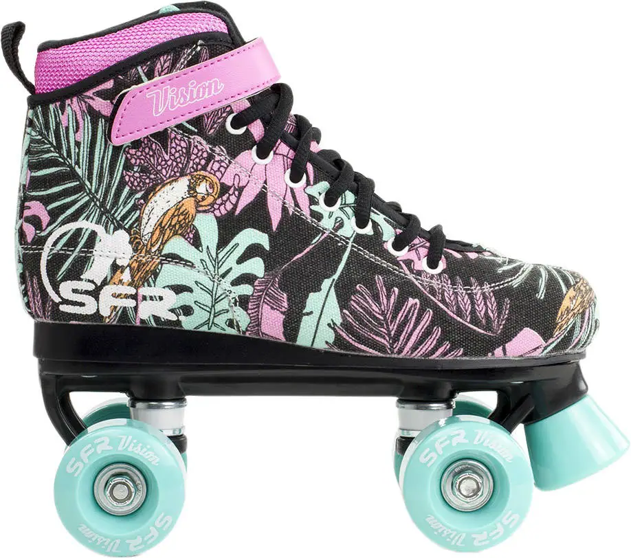 SFR Vision Canvas Floral Quad Skates SFR Vision Canvas Floral Quad Skates