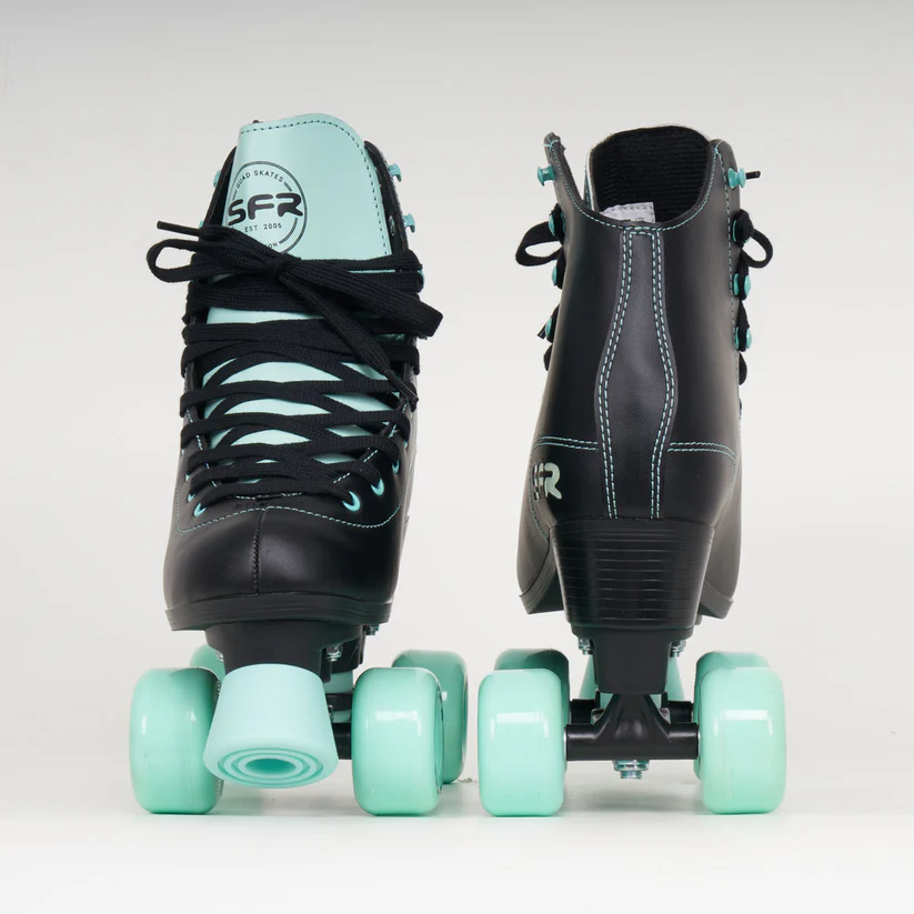 SFR Figure Quad Skates – Black/Mint SFR Figure Quad Skates – Black/Mint