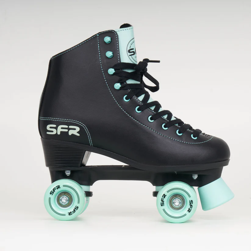 SFR Figure Quad Skates – Black/Mint SFR Figure Quad Skates – Black/Mint