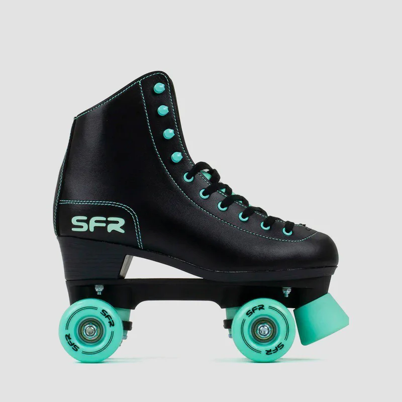 SFR Figure Quad Skates – Black/Mint SFR Figure Quad Skates – Black/Mint