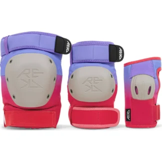 REKD Shield Triple Pad Set – Fade Red/Violet