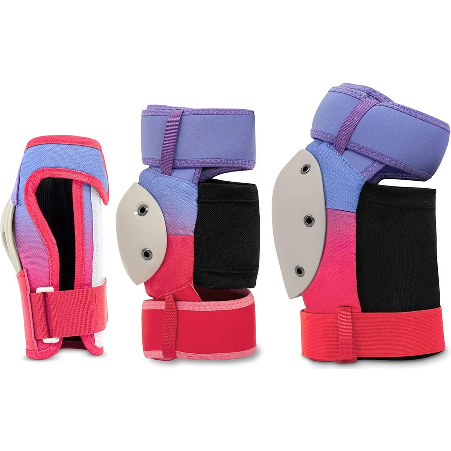REKD Shield Triple Pad Set – Fade Red/Violet REKD Shield Triple Pad Set – Fade Red/Violet