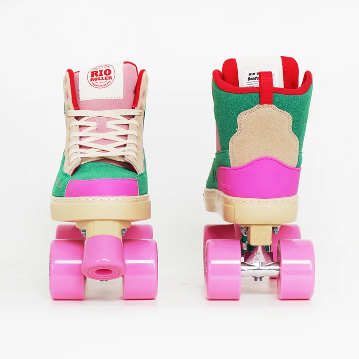 Rio Roller Beats Roller Skates – Pink/Green Rio Roller Beats Roller Skates – Pink/Green