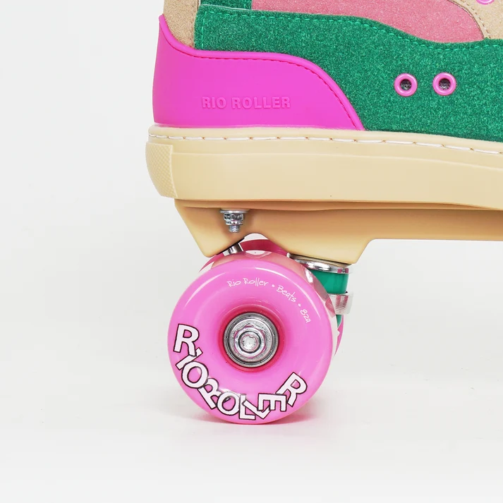 Rio Roller Beats Roller Skates – Pink/Green Rio Roller Beats Roller Skates – Pink/Green